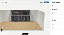 ikea pax full walk in wardrobe