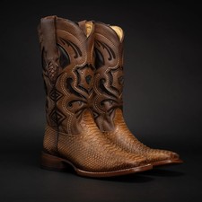 Genuine leather exotic mamba - genuine,