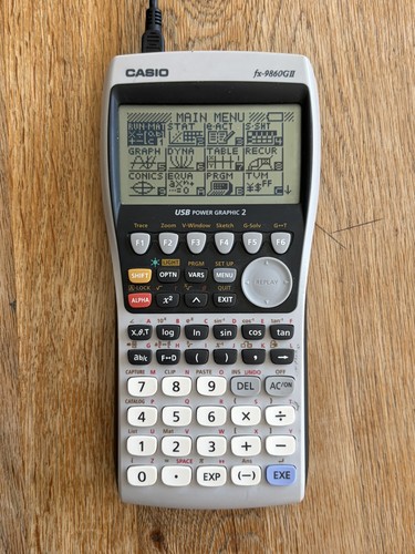 Casio 9860gii advanced - casio, fx-9860gii
