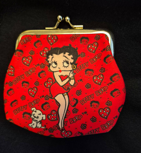Betty boop kisslock coin - boop,