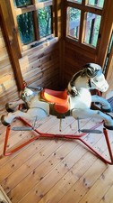 Vintage Mobo Prairie King Rocking Horse Vintage Metal rocking horse with spring
