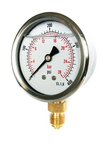 63mm dial glycerine - 63mm, filled