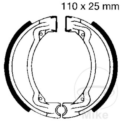 Ebc drum brake for - for, yamaha