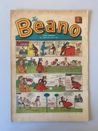 Beano comic 1258 august 27th - comic, #1258