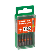 SPAX T-Star Plus Driver Bit T-20 x 25mm - Pack of 5