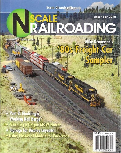 Scale railroading 106 80s - railroading, '80s