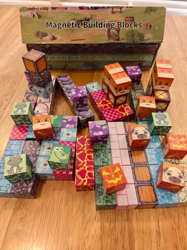 Minecraft style magnetic - minecraft,