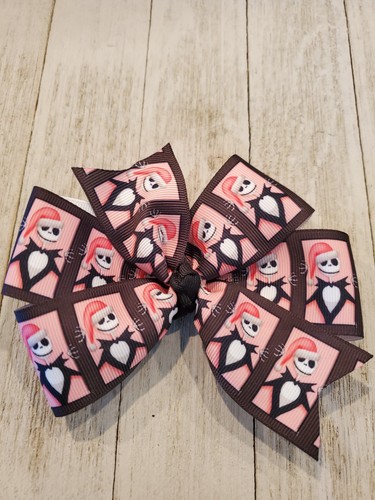 Jack skellington bow - skellington,