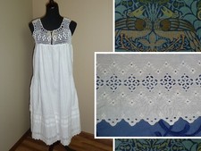 Antique Chemise Crochet