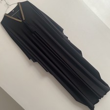 Black Butterfly Jersey Abaya