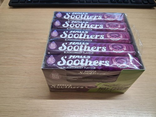 Halls soothers blackcurrant - halls,