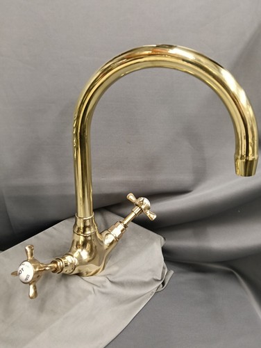 Kitchen mixer bare - kitchen, brass