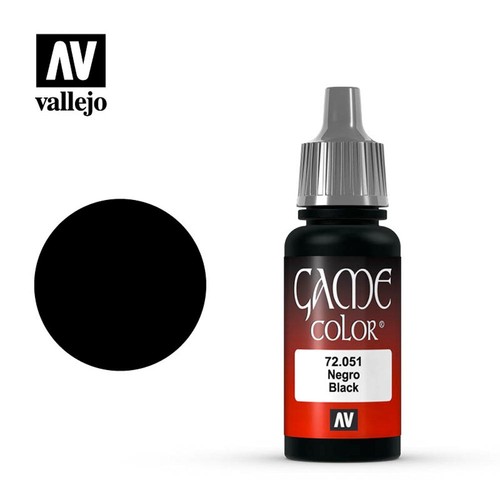 Vallejo game colour - colour, black