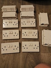 Twin Socket 240v And Back Box