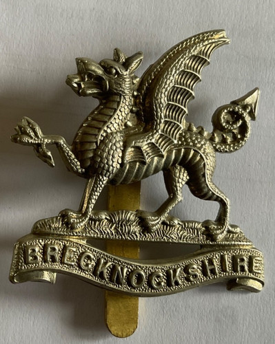Cap badge breckonshire - badge,