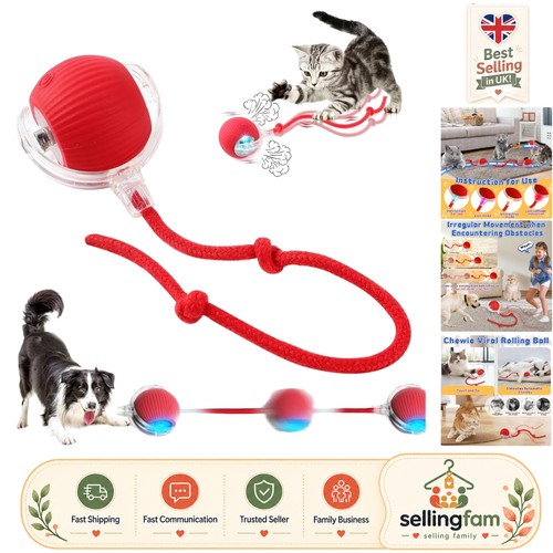 Durable interactive pet ball - interactive,