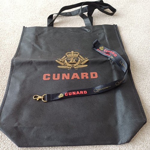 Cunard lanyard and tote - lanyard, bag
