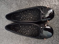 Next Girls Patent Slip On