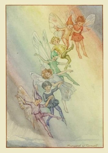 Cute birthday card rainbow - cute,