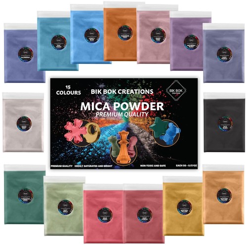 Mica powder colours for - 15,