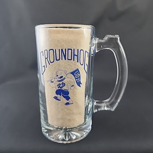 Ground hog 2020 glass mug - hog,