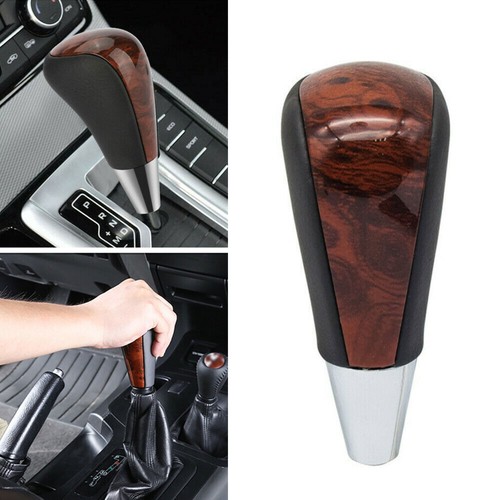 Leather car gear shift - car,