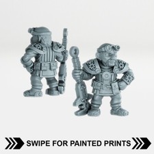 GNOME ENGINEER Fantasy: Pathfinder, Frostgrave, 3D Resin Miniature 28mm 32mm A36