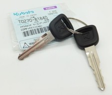 T027081840 Ignition Keys (Pack of 2) Fits Kubota "L, LX, MGX, M6, M7, ST & STW"