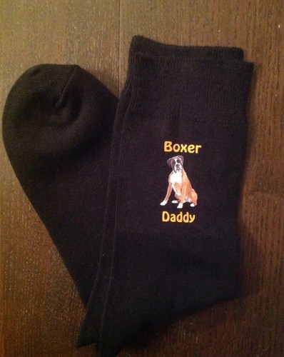 Boxer daddy printed - boxer, black