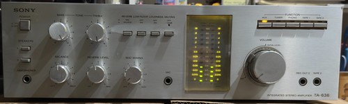 Sony 636 integrated stereo - sony,