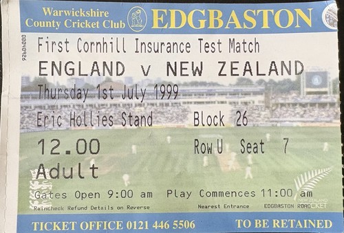Ticket stub england new - ticket,