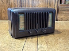 Art Deco Bakelite Valve Radio