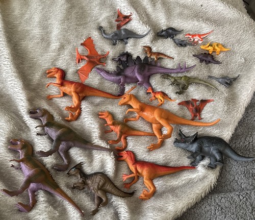 Dinosaur toy figures bundle - dinosaur,