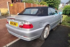 BMW E46 COUPE CONVITIBLE REAR BUMPER Silver 323ci 320cd 325ci 330ci