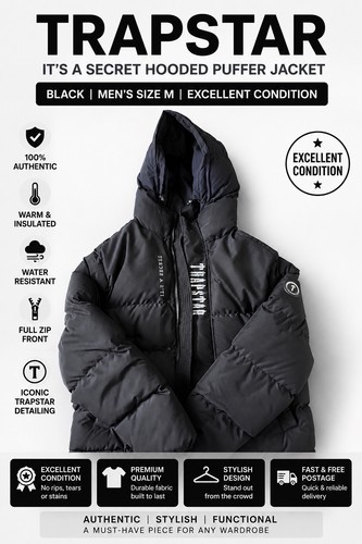Trapstar secret hooded - trapstar, it's