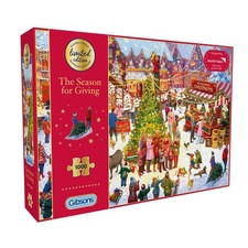 The Season for Giving 1000 Piece Limited Edition Christmas Jigsaw Puzzle for ...
