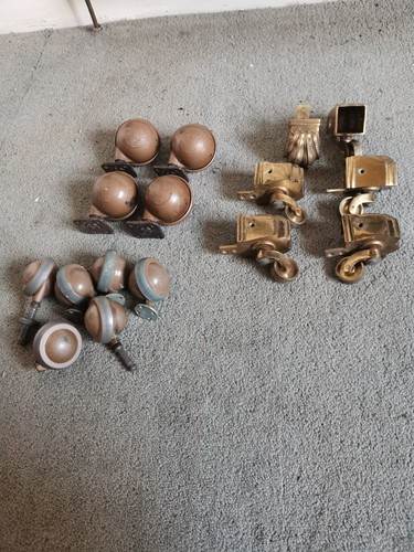 Vintage furniture castors - vintage,