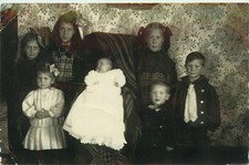 c1910 Family Group Photo of