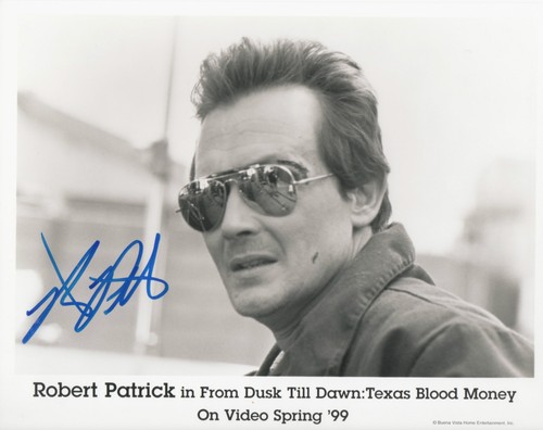 Robert patrick signed 10x8 - robert,