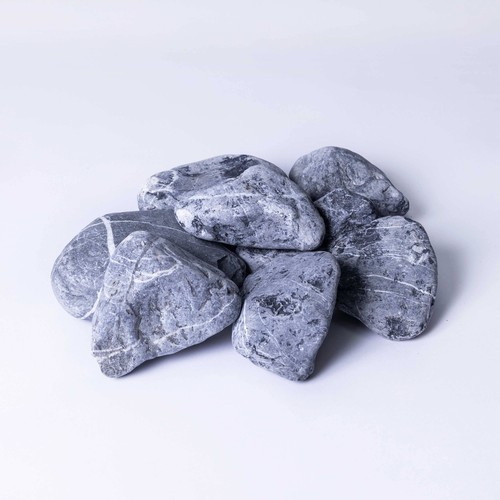 Garden stones black pebbles - black,