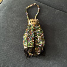 Vintage 1960s bag black - , multi