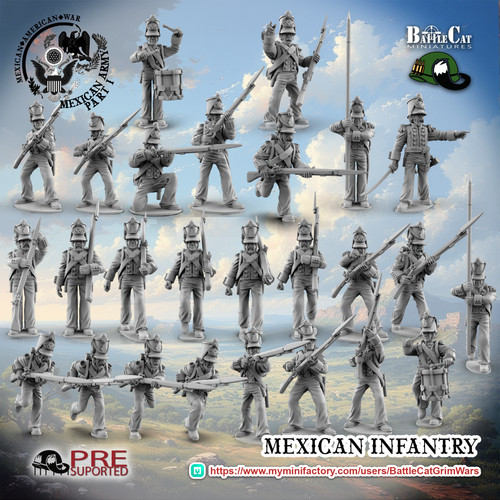 28mm mexican american war - 28mm,