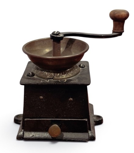 Antique coffee grinder mill - antique, /