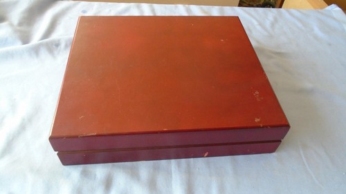 Mahogany cutlery box wood - mahogany,