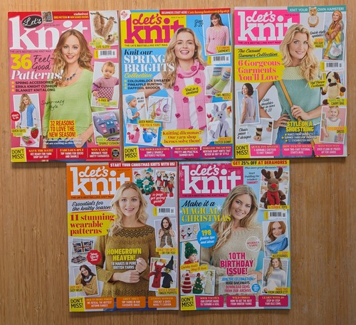 Let knit magazine issues - knit,