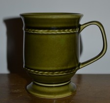 Vintage Holkham Pottery Green