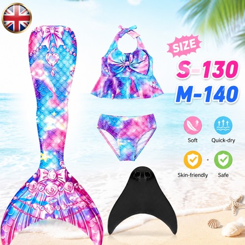 Kids girls mermaid tail - girls,