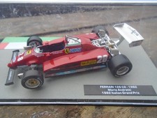 Panini F1 Collection Ferrari 126 C2-1982-Mario Andretti diecast model car