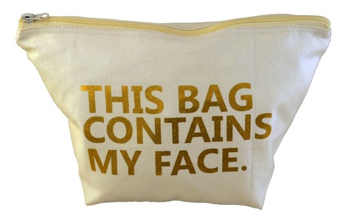 This bag contains face - this,