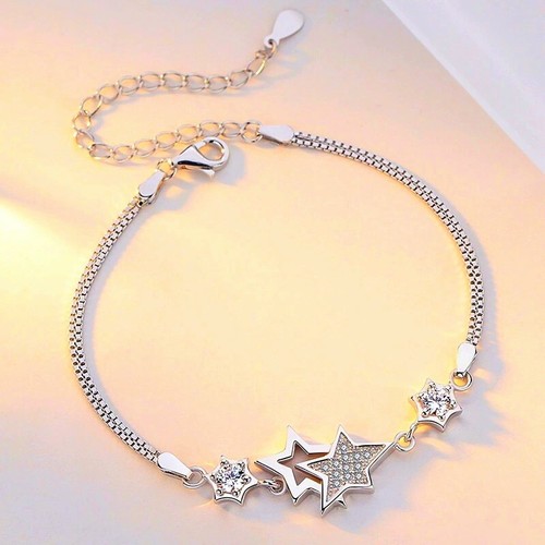 925 sterling silver double - silver,